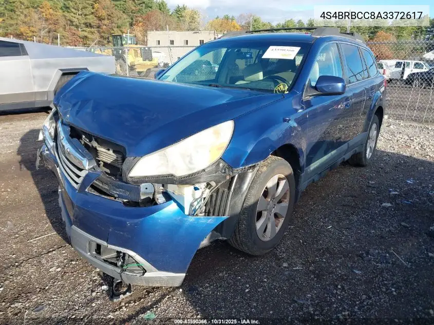 4S4BRBCC8A3372617 2010 Subaru Outback 2.5I Premium