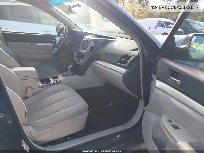 4S4BRBCC8A3372617 2010 Subaru Outback 2.5I Premium