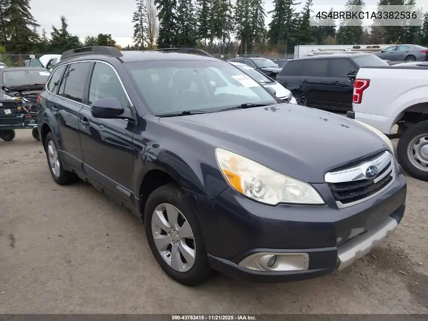 4S4BRBKC1A3382536 2010 Subaru Outback 2.5I Limited