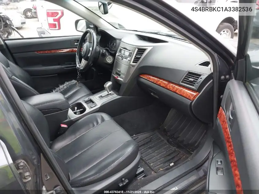 4S4BRBKC1A3382536 2010 Subaru Outback 2.5I Limited