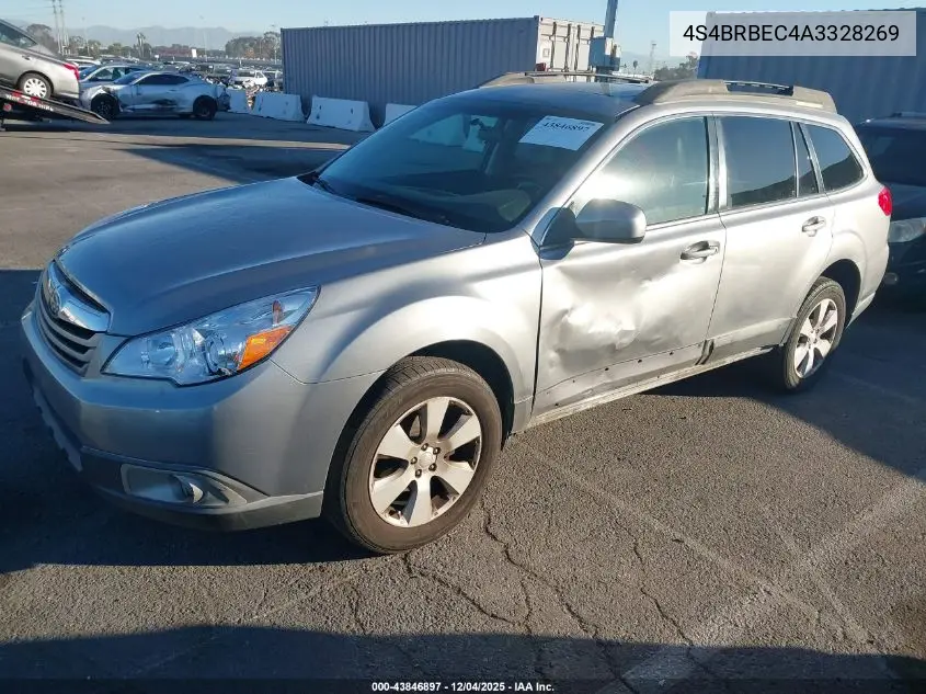4S4BRBEC4A3328269 2010 Subaru Outback 2.5I Premium