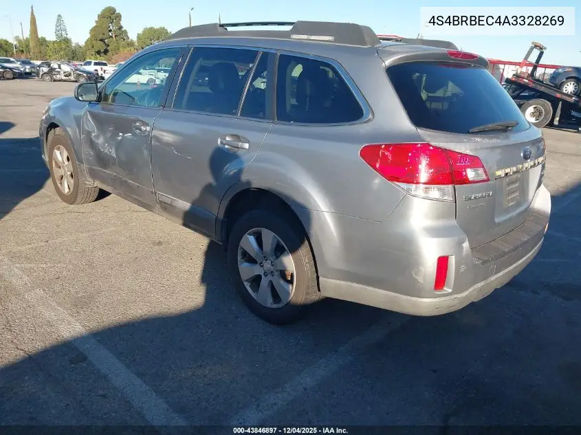 4S4BRBEC4A3328269 2010 Subaru Outback 2.5I Premium