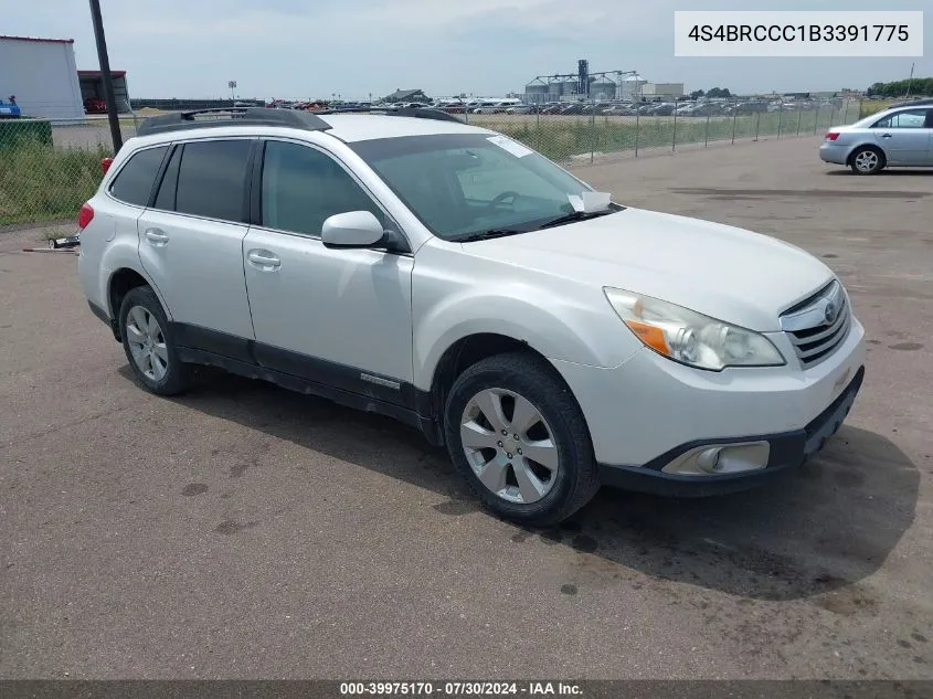 4S4BRCCC1B3391775 2011 Subaru Outback 2.5I Premium