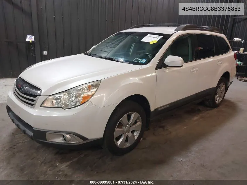 4S4BRCCC8B3376853 2011 Subaru Outback 2.5I Premium