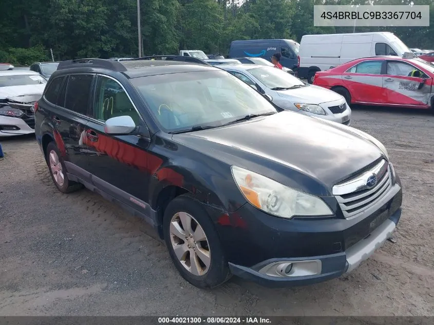 4S4BRBLC9B3367704 2011 Subaru Outback 2.5I Limited