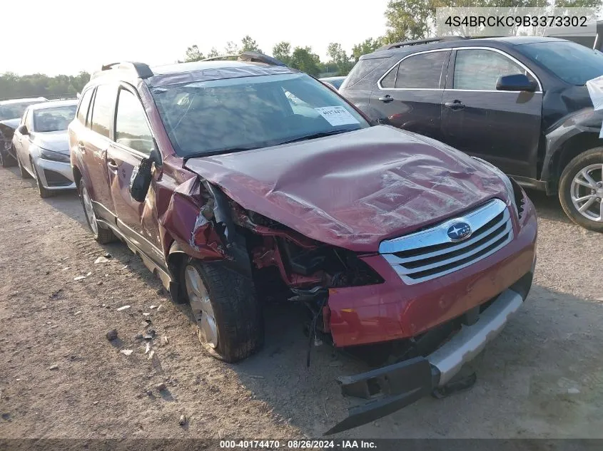 4S4BRCKC9B3373302 2011 Subaru Outback 2.5I Limited