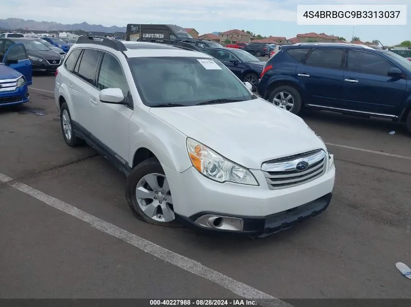 2011 Subaru Outback 2.5I Premium VIN: 4S4BRBGC9B3313037 Lot: 40227988