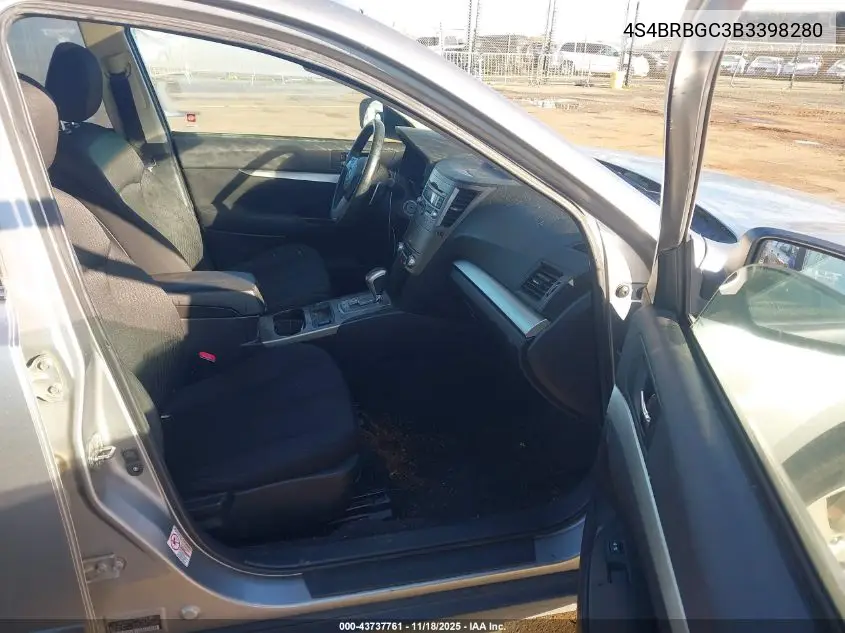 4S4BRBGC3B3398280 2011 Subaru Outback 2.5I Premium