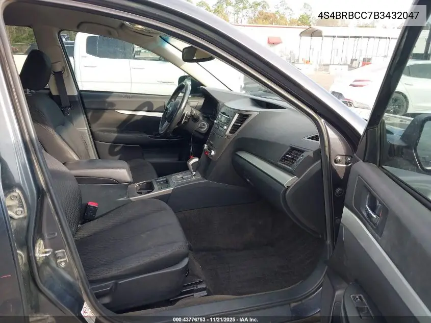 4S4BRBCC7B3432047 2011 Subaru Outback 2.5I Premium