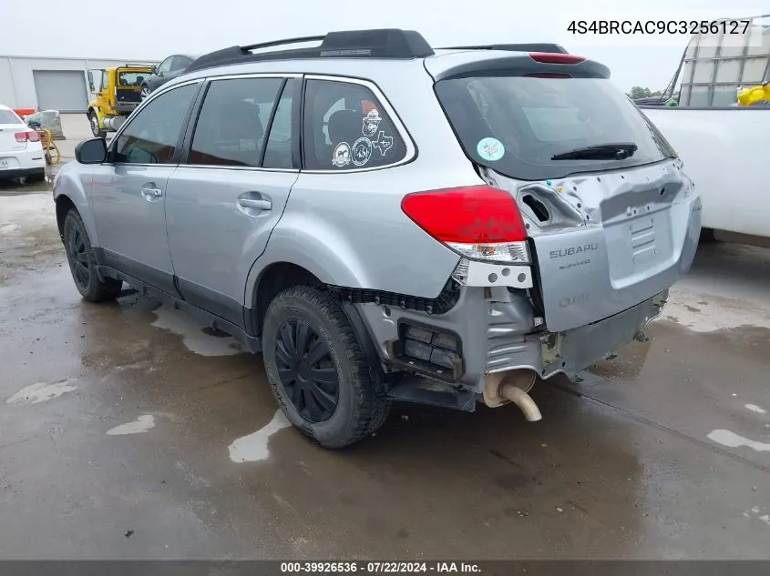 2012 Subaru Outback 2.5I VIN: 4S4BRCAC9C3256127 Lot: 39926536