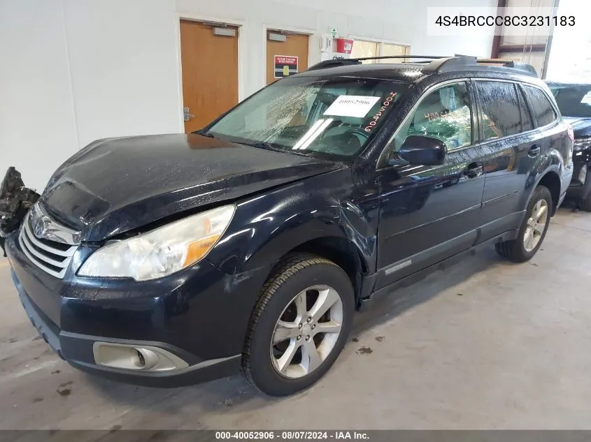 4S4BRCCC8C3231183 2012 Subaru Outback 2.5I Premium