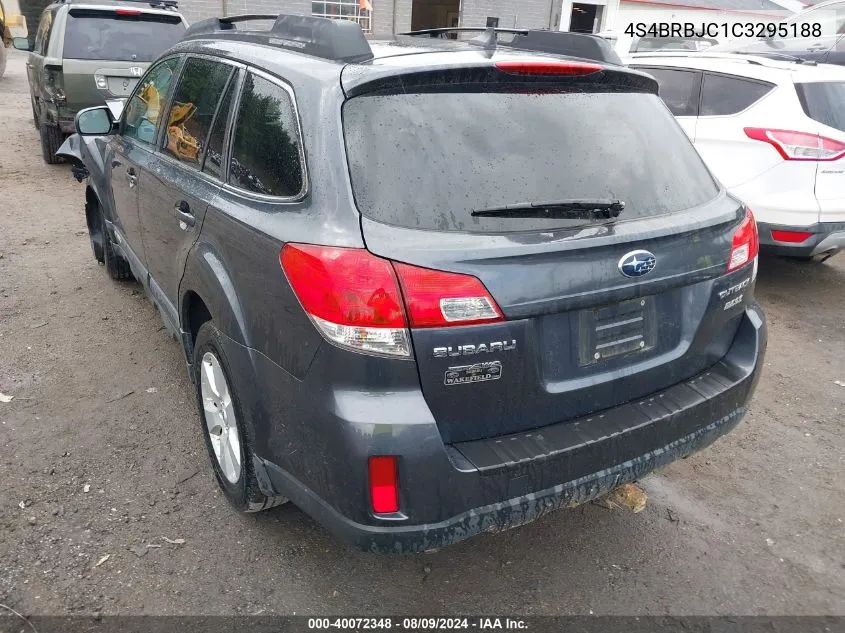 4S4BRBJC1C3295188 2012 Subaru Outback 2.5I Limited