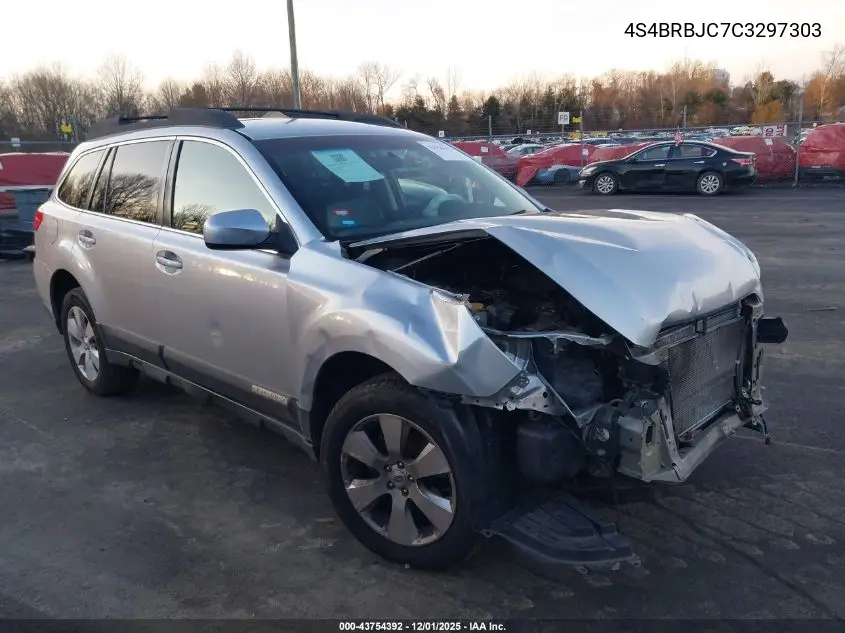 4S4BRBJC7C3297303 2012 Subaru Outback 2.5I Limited