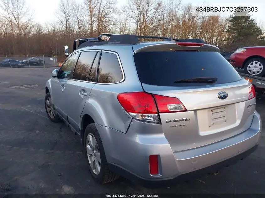 4S4BRBJC7C3297303 2012 Subaru Outback 2.5I Limited
