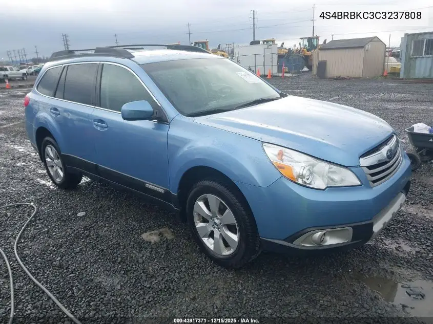 4S4BRBKC3C3237808 2012 Subaru Outback 2.5I Limited