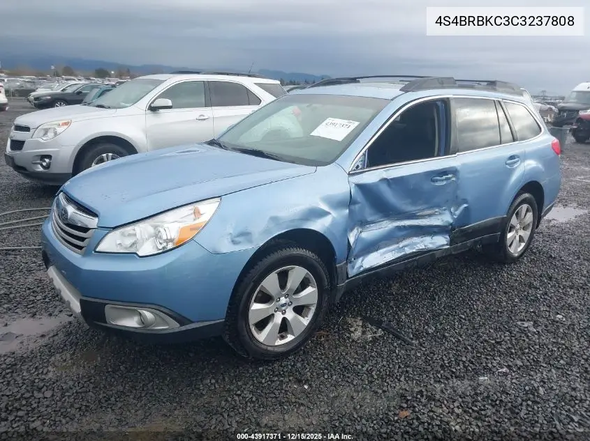 4S4BRBKC3C3237808 2012 Subaru Outback 2.5I Limited