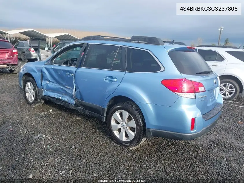 4S4BRBKC3C3237808 2012 Subaru Outback 2.5I Limited
