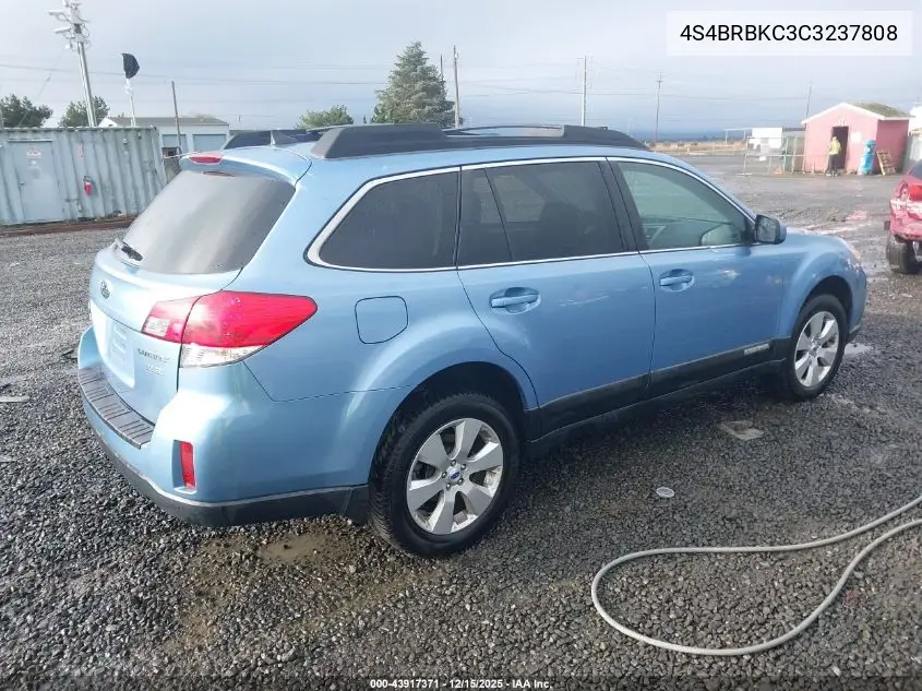 4S4BRBKC3C3237808 2012 Subaru Outback 2.5I Limited