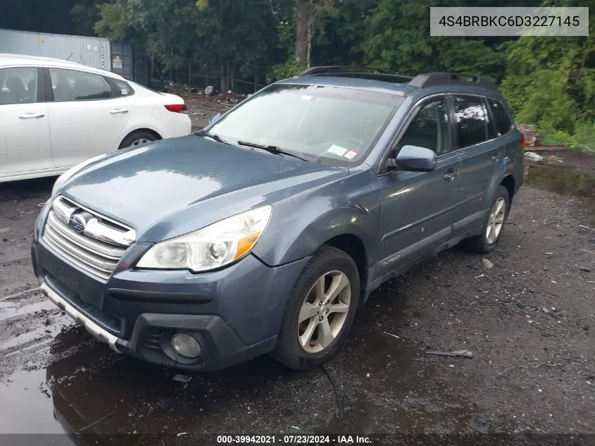 4S4BRBKC6D3227145 2013 Subaru Outback 2.5I Limited