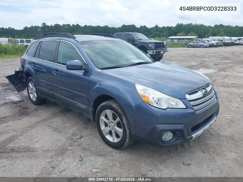 4S4BRBPC0D3228333 2013 Subaru Outback 2.5I Limited