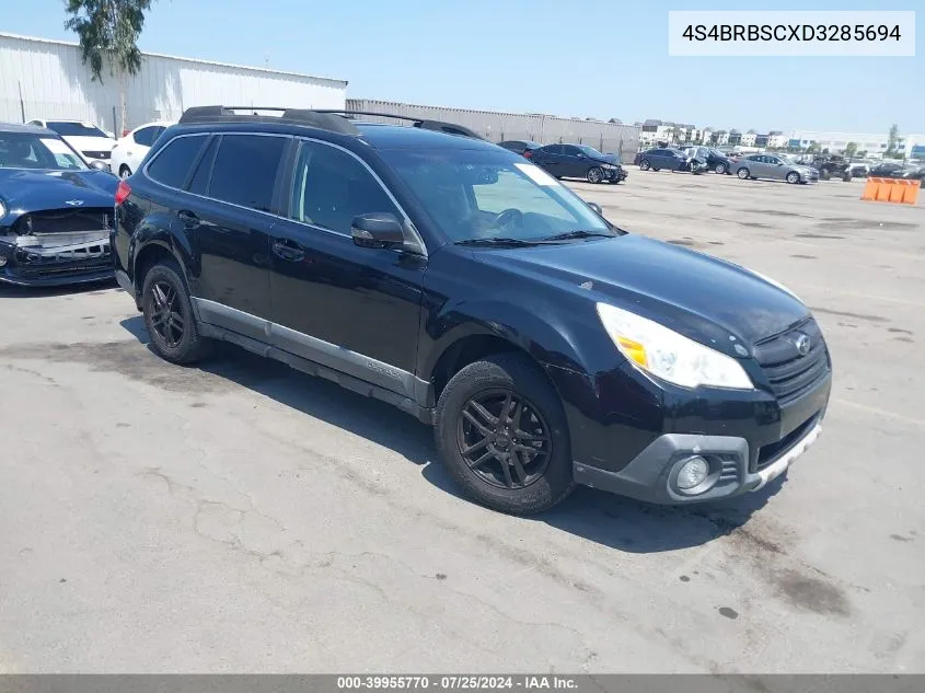 2013 Subaru Outback 2.5I Limited VIN: 4S4BRBSCXD3285694 Lot: 39955770