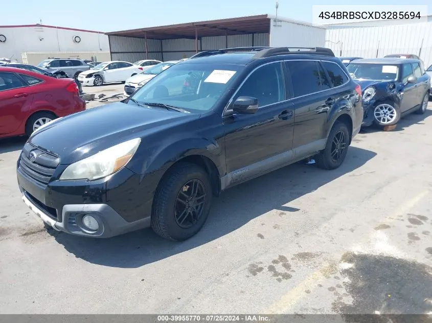 4S4BRBSCXD3285694 2013 Subaru Outback 2.5I Limited