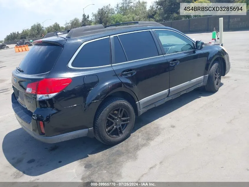 4S4BRBSCXD3285694 2013 Subaru Outback 2.5I Limited