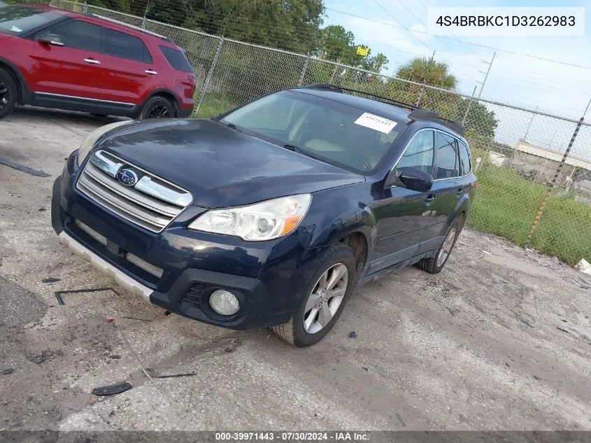 4S4BRBKC1D3262983 2013 Subaru Outback 2.5I Limited