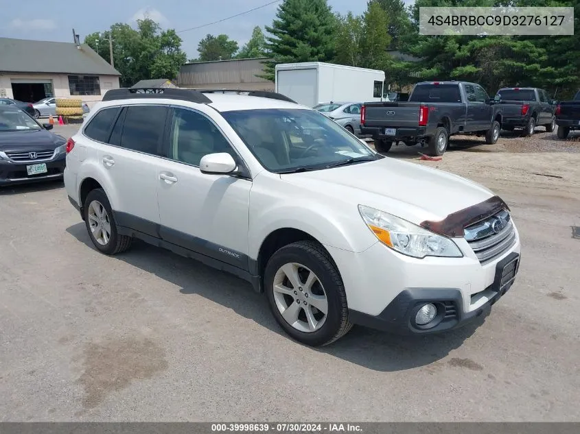 2013 Subaru Outback 2.5I Premium VIN: 4S4BRBCC9D3276127 Lot: 39998639