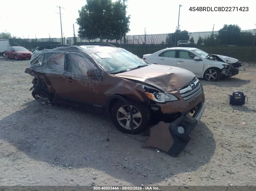 4S4BRDLC8D2271423 2013 Subaru Outback 3.6R Limited