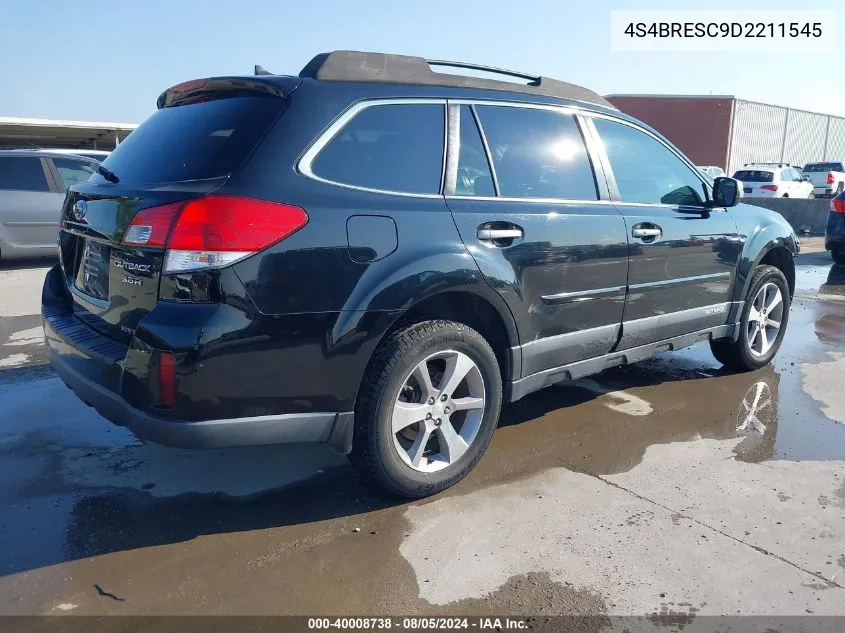 2013 Subaru Outback 3.6R Limited VIN: 4S4BRESC9D2211545 Lot: 40008738