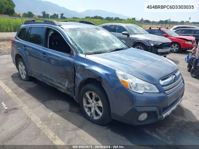 2013 Subaru Outback 2.5I Limited VIN: 4S4BRBPC6D3303035 Lot: 40023675