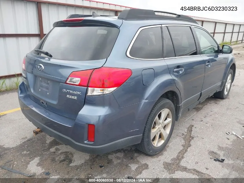 4S4BRBJC6D3230323 2013 Subaru Outback 2.5I Limited