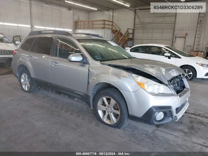 2013 Subaru Outback 2.5I Limited VIN: 4S4BRCKC1D3306289 Lot: 40067719