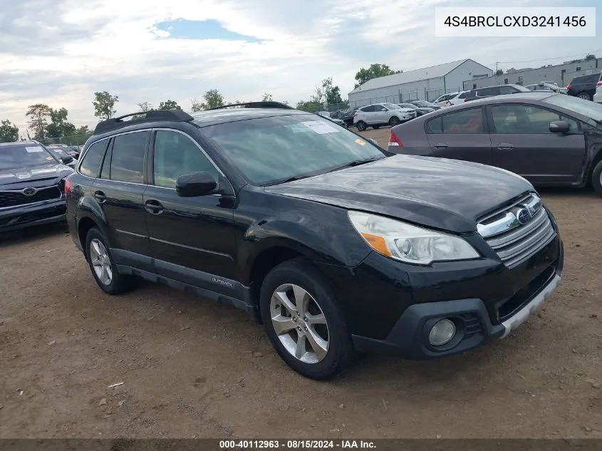 2013 Subaru Outback 2.5I Limited VIN: 4S4BRCLCXD3241456 Lot: 40112963