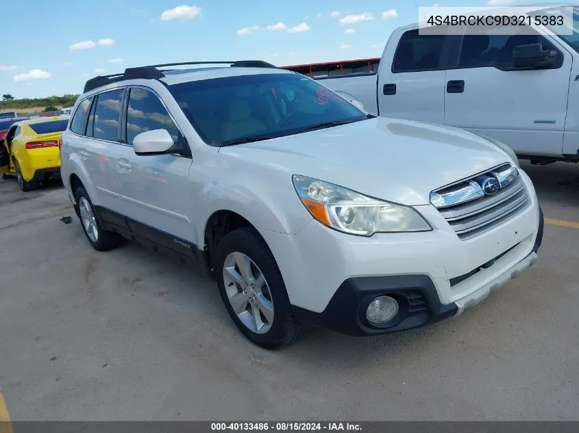 4S4BRCKC9D3215383 2013 Subaru Outback 2.5I Limited