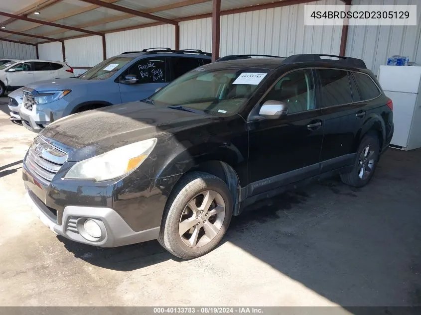 2013 Subaru Outback 3.6R Limited VIN: 4S4BRDSC2D2305129 Lot: 40133783