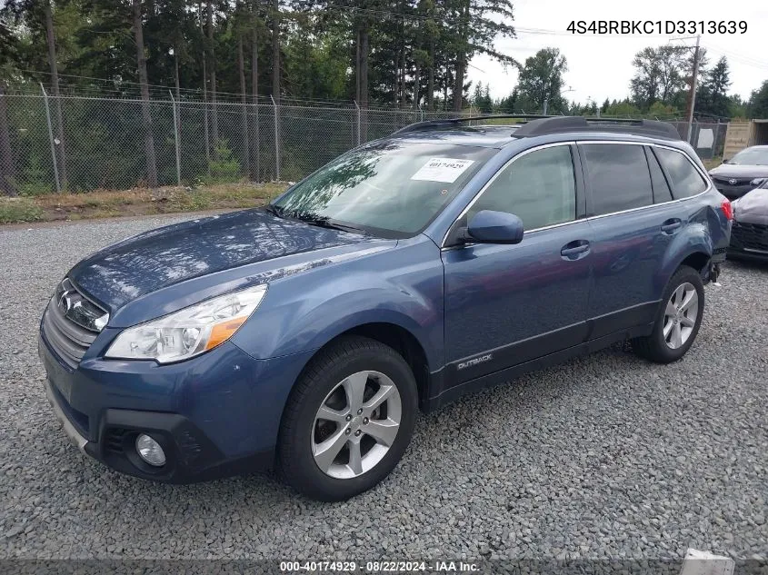 2013 Subaru Outback 2.5I Limited VIN: 4S4BRBKC1D3313639 Lot: 40174929