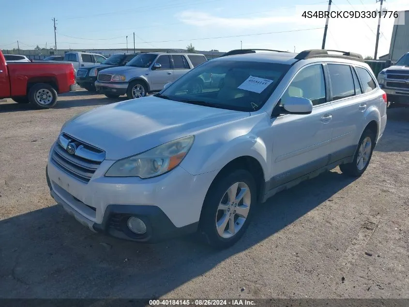 2013 Subaru Outback 2.5I Limited VIN: 4S4BRCKC9D3301776 Lot: 40184145