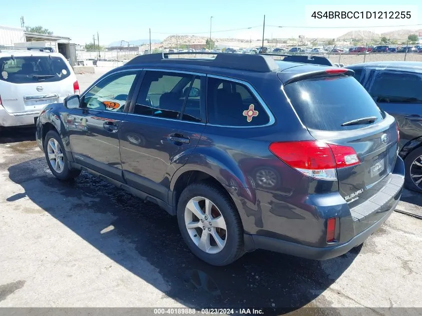 2013 Subaru Outback 2.5I Premium VIN: 4S4BRBCC1D1212255 Lot: 40189888