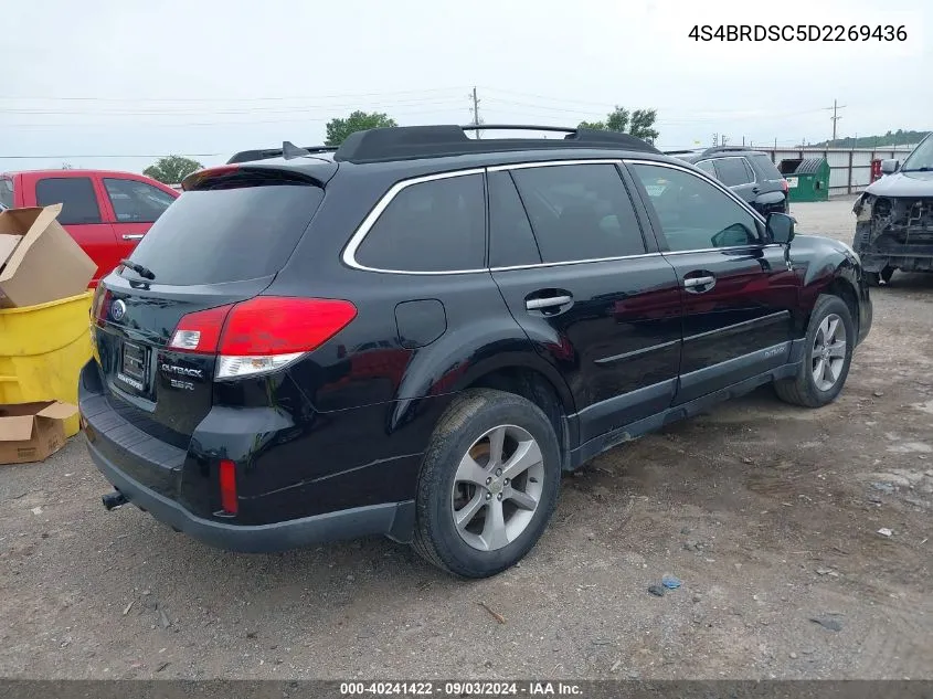 2013 Subaru Outback 3.6R Limited VIN: 4S4BRDSC5D2269436 Lot: 40241422