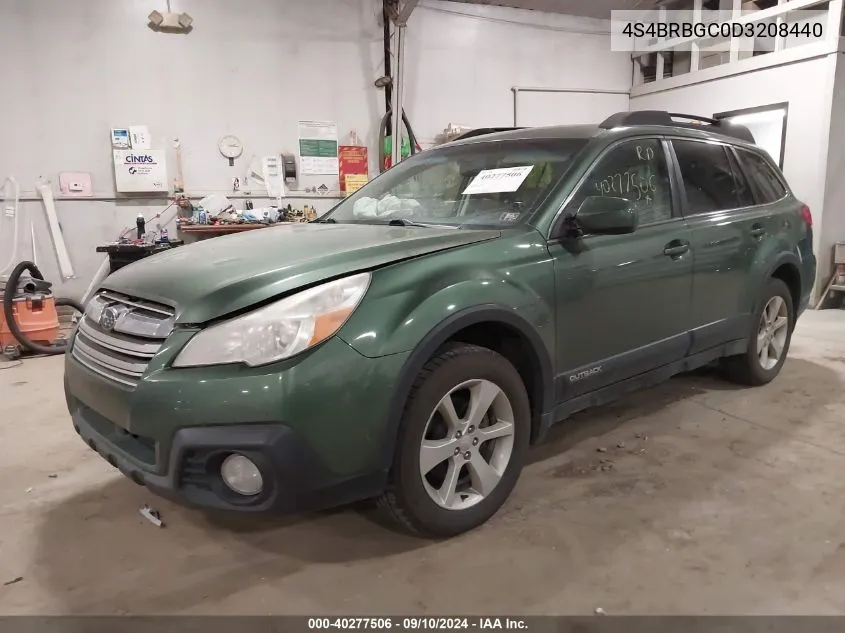 4S4BRBGC0D3208440 2013 Subaru Outback 2.5I Premium