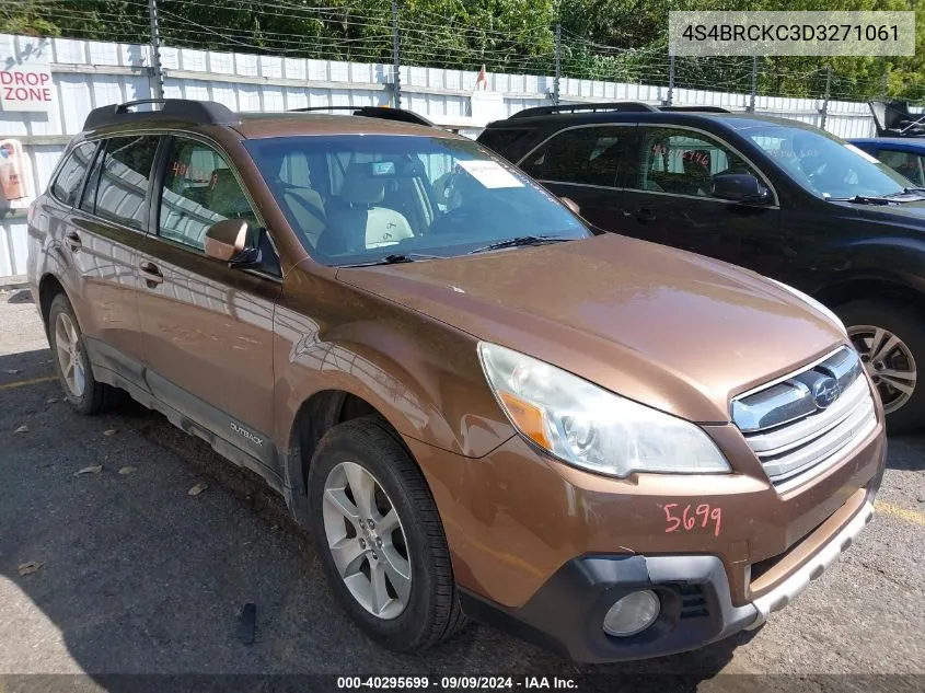 4S4BRCKC3D3271061 2013 Subaru Outback 2.5I Limited