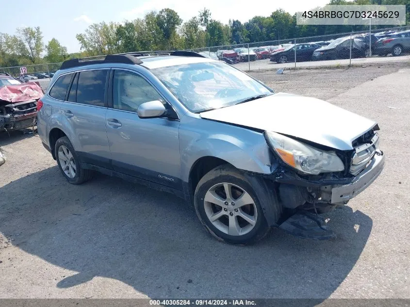 2013 Subaru Outback 2.5I Premium VIN: 4S4BRBGC7D3245629 Lot: 40305284