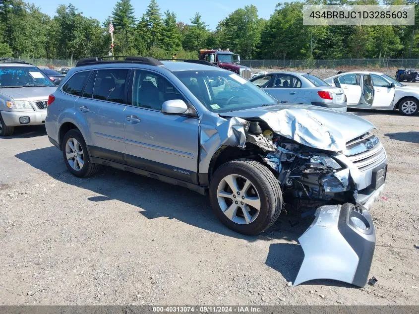 2013 Subaru Outback 2.5I Limited VIN: 4S4BRBJC1D3285603 Lot: 40313074