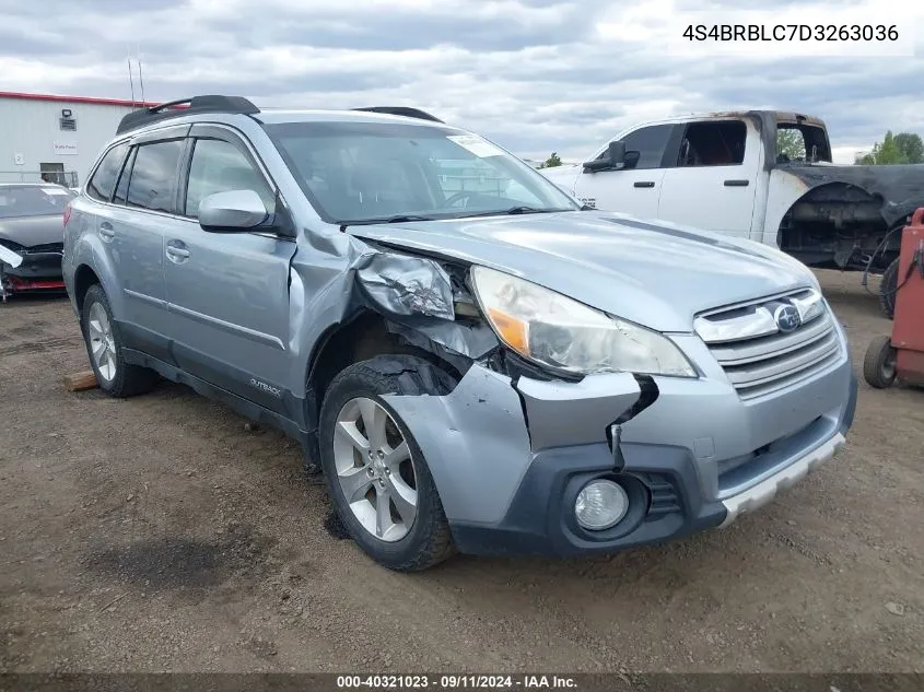 4S4BRBLC7D3263036 2013 Subaru Outback 2.5I Limited