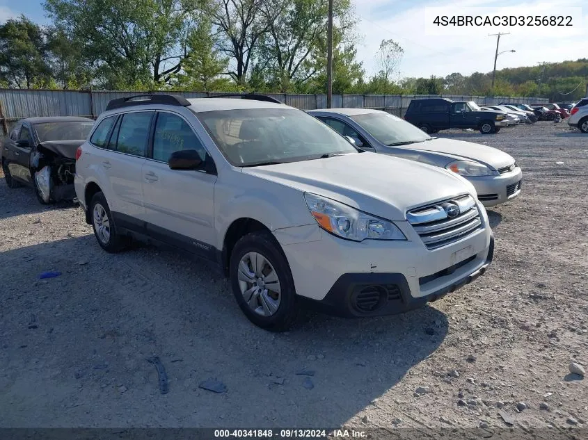 2013 Subaru Outback 2.5I VIN: 4S4BRCAC3D3256822 Lot: 40341848