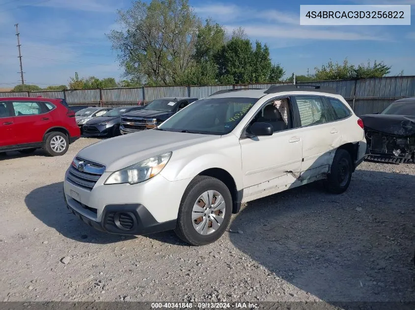 2013 Subaru Outback 2.5I VIN: 4S4BRCAC3D3256822 Lot: 40341848