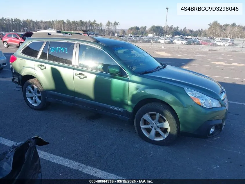 2013 Subaru Outback 2.5I Premium VIN: 4S4BRBCC9D3298046 Lot: 40344535