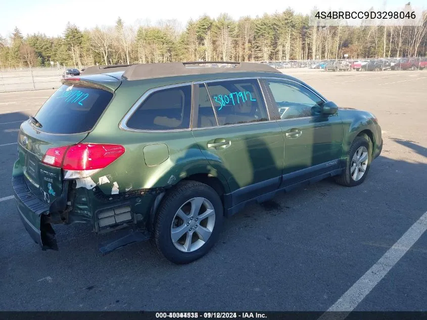 2013 Subaru Outback 2.5I Premium VIN: 4S4BRBCC9D3298046 Lot: 40344535